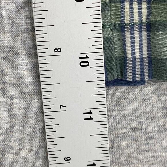 Tommy Hilfiger Shorts Mens 29 Blue Green Plaid Slash Pockets - Picture 9 of 10